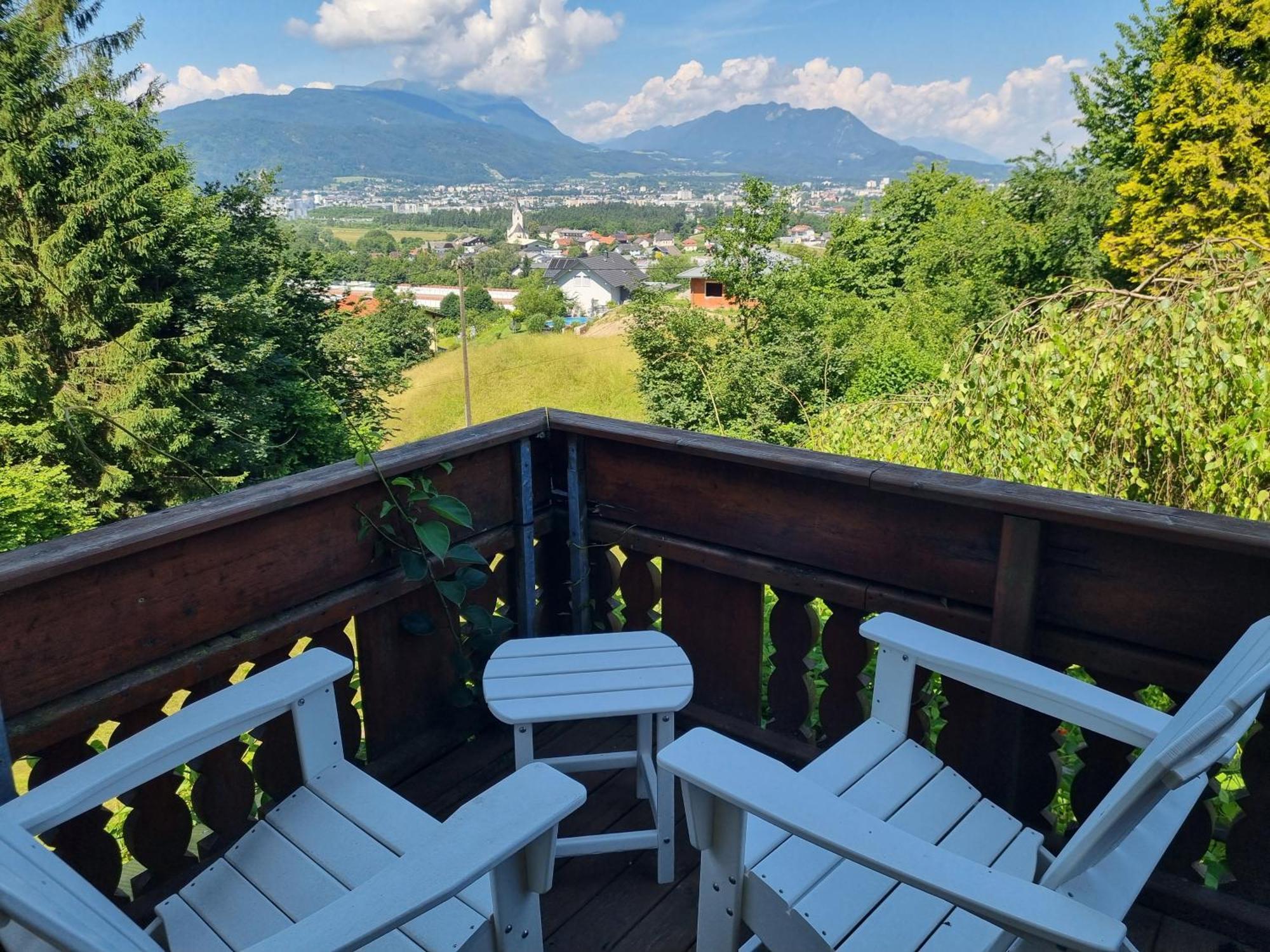 Fridas Place - Der Blick Ueber Ganz Villach - 160 M2 Ferienoase - Ganzes Haus Bis Zu 8 Personen Exterior foto
