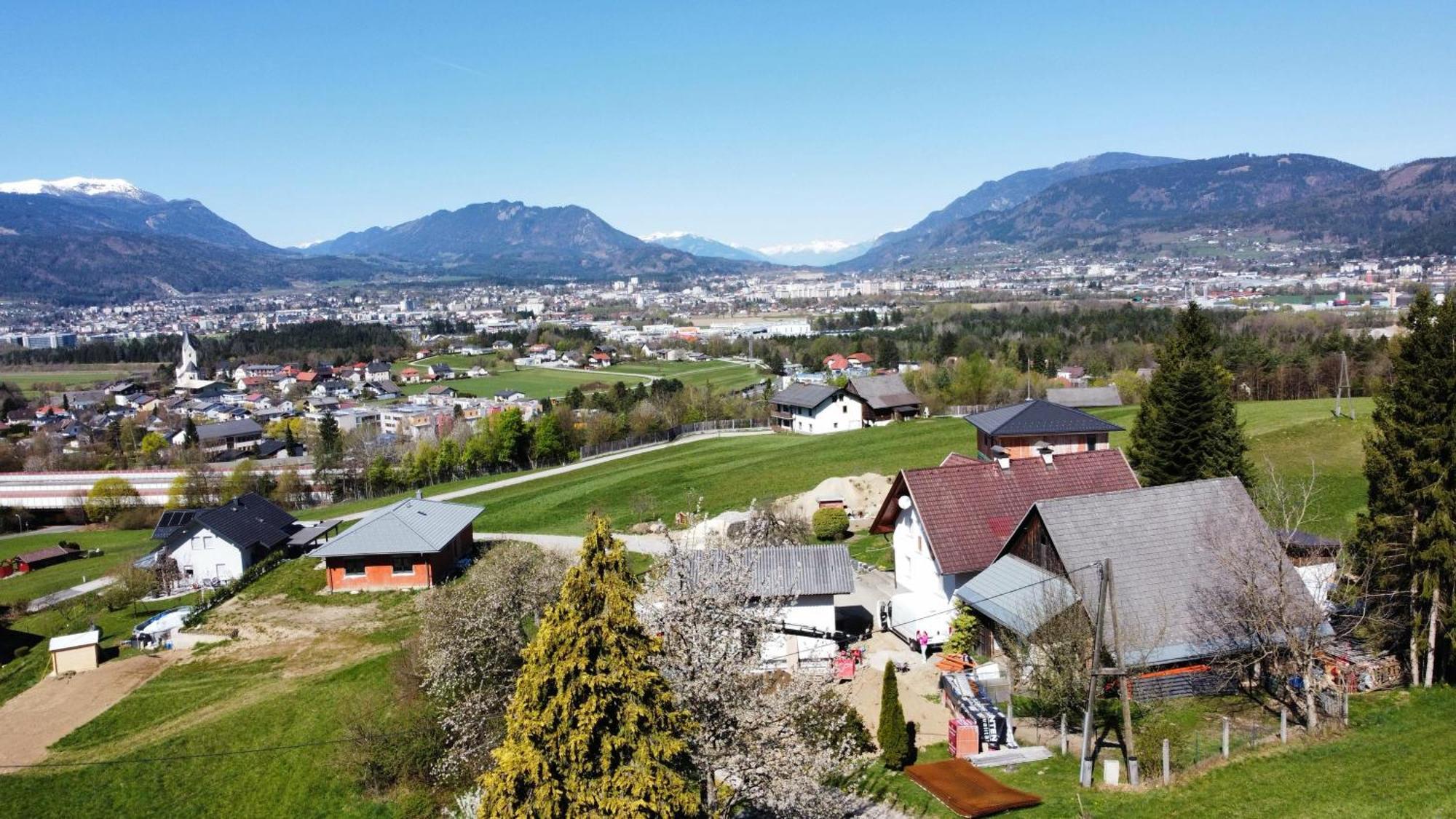 Fridas Place - Der Blick Ueber Ganz Villach - 160 M2 Ferienoase - Ganzes Haus Bis Zu 8 Personen Exterior foto
